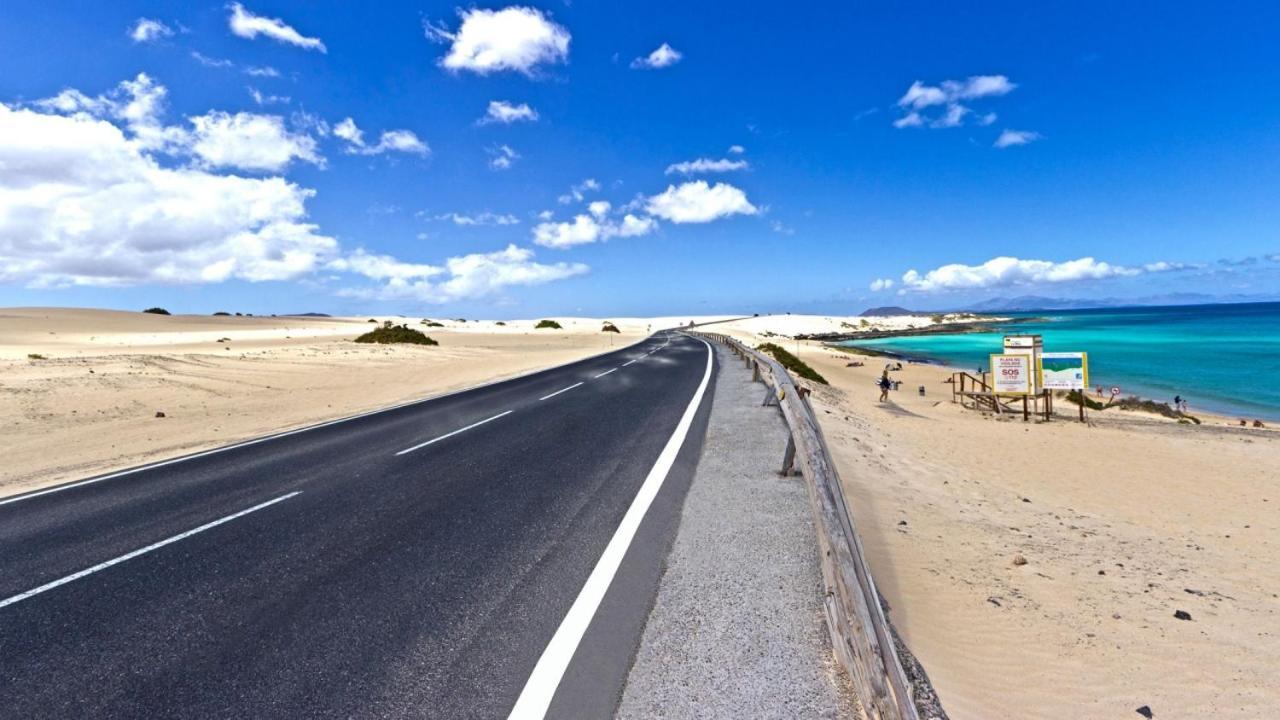 Family Casa Rosetta 4 Persons - Wifi And Pool Service Corralejo Exteriör bild