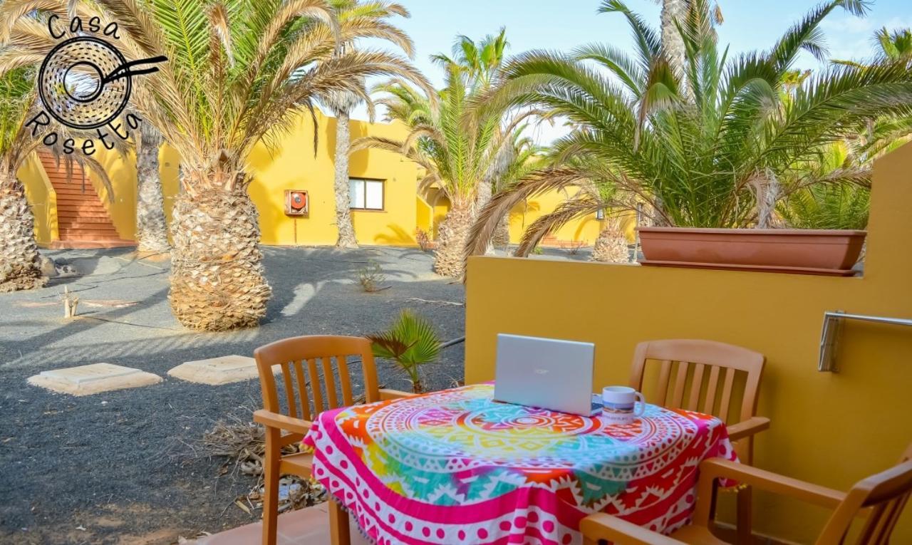 Family Casa Rosetta 4 Persons - Wifi And Pool Service Corralejo Exteriör bild