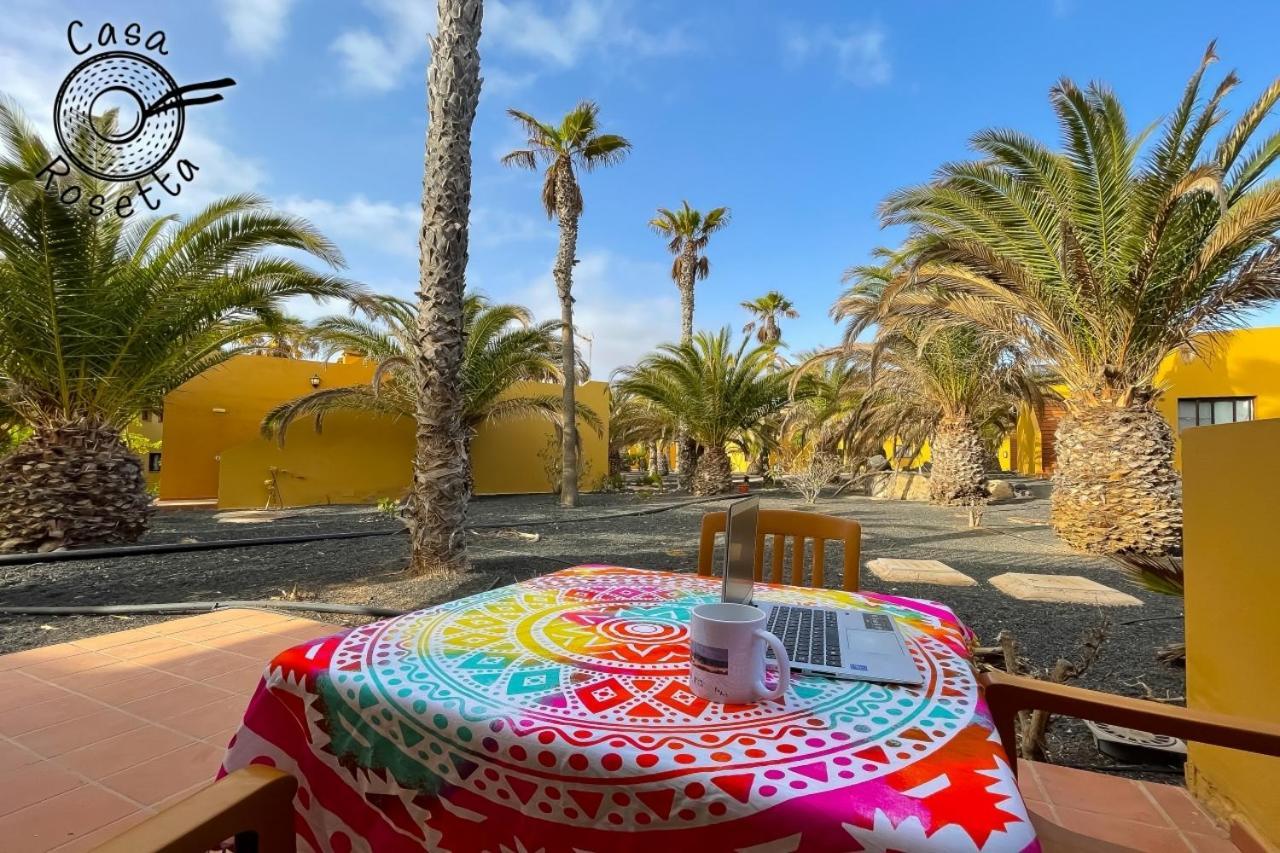 Family Casa Rosetta 4 Persons - Wifi And Pool Service Corralejo Exteriör bild
