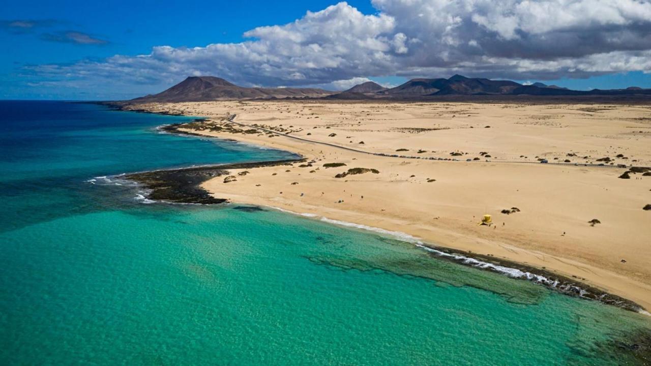 Family Casa Rosetta 4 Persons - Wifi And Pool Service Corralejo Exteriör bild