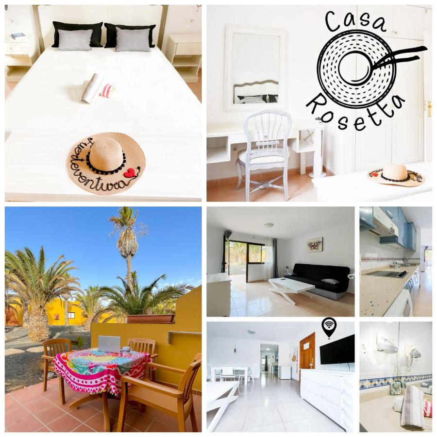 Family Casa Rosetta 4 Persons - Wifi And Pool Service Corralejo Exteriör bild